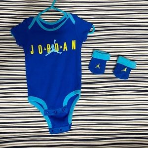 (5 for $40) Jordan Onesie & Socks